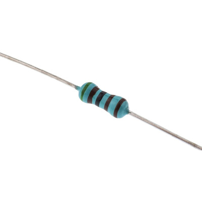 TE Connectivity 5.1kΩ Metal Film Resistor 0.6W ±1% LR1F5K1
