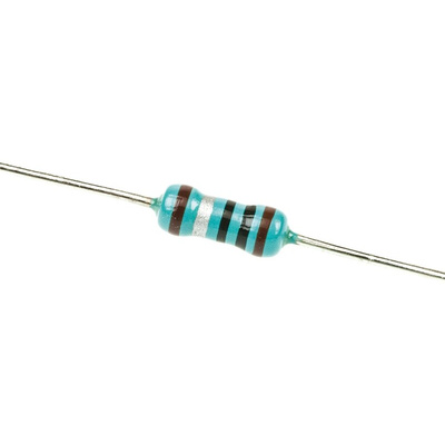 TE Connectivity 1Ω Metal Film Resistor 0.6W ±1% LR1F1R0