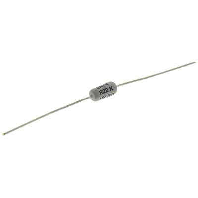 TE Connectivity 220mΩ Wire Wound Resistor 3W ±10% ER74R22KT