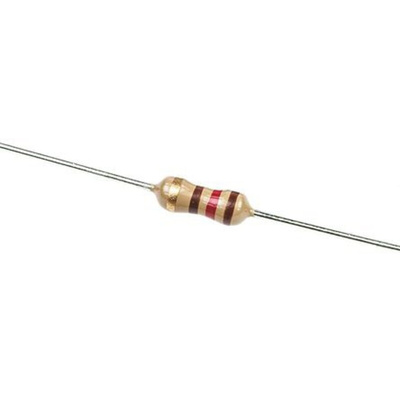 TE Connectivity 120Ω Carbon Film Resistor 0.33W ±5% CFR25J120R