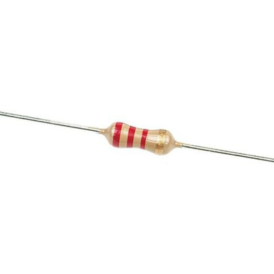 TE Connectivity 2.2kΩ Carbon Film Resistor 0.33W ±5% CFR25J2K2