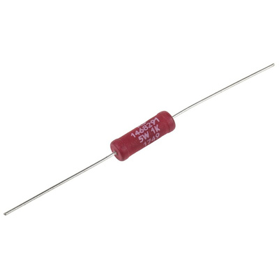 RS PRO 1kΩ Wire Wound Resistor 5W ±5%