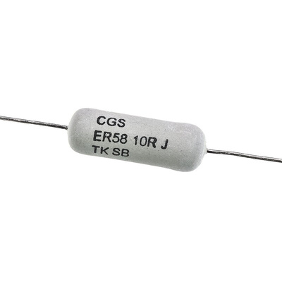 TE Connectivity 10Ω Wire Wound Resistor 7W ±5% ER5810RJT