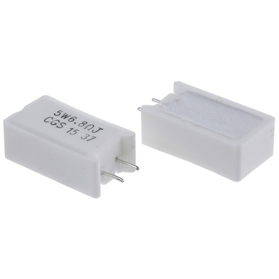 TE Connectivity 6.8Ω Wire Wound Resistor 5W ±5% SQMW56R8J
