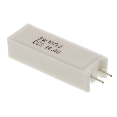 TE Connectivity 10Ω Wire Wound Resistor 7W ±5% SQMW710RJ