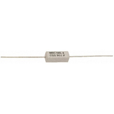 TE Connectivity 10mΩ Metal Film Resistor 4W ±5% SBL4R01J