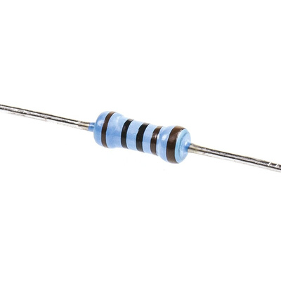 Vishay MBB0207 Series Axial Thin Film Fixed Resistor 1kΩ ±1% 0.6W ±50ppm/°C
