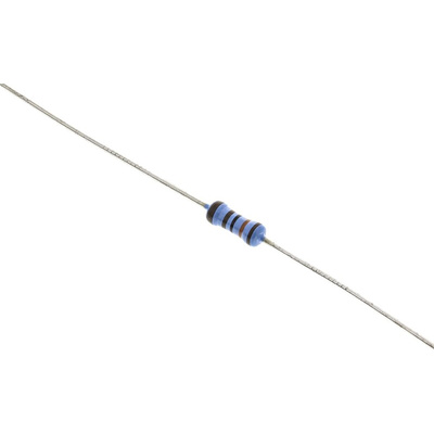 Vishay MBB0207 Series Axial Thin Film Fixed Resistor 1.3kΩ ±1% 0.6W ±50ppm/°C
