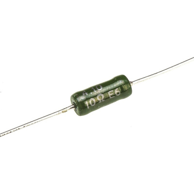 Vishay 10Ω Wire Wound Resistor 3W ±5% RWM041010R0JR15E1