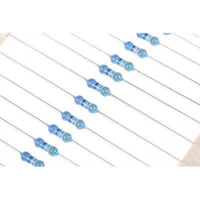 Arcol MRA0207 Series Axial Metal Film Fixed Resistor 499Ω ±0.1% 0.25W ±15ppm/°C