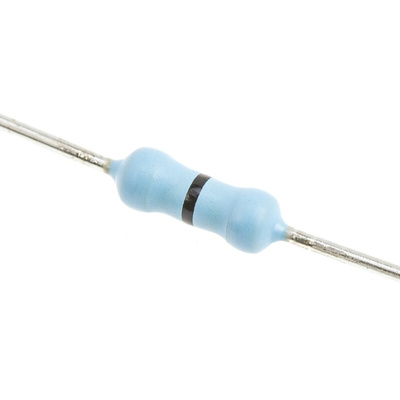 Vishay MBB0207 Series Axial Thin Film Fixed Resistor 0Ω ±1% 0.6W ±50ppm/°C