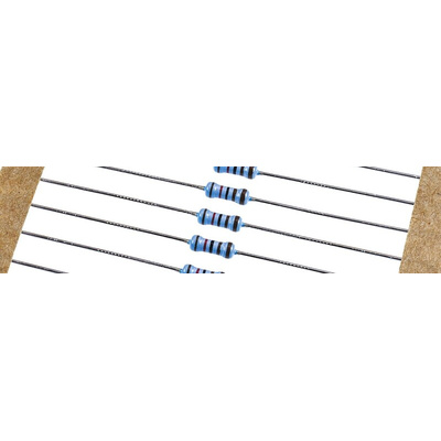 Vishay MBB0207 Series Axial Thin Film Fixed Resistor 1.2kΩ ±1% 0.6W ±50ppm/°C