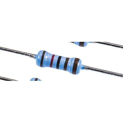 Vishay MBB0207 Series Axial Thin Film Fixed Resistor 1.2kΩ ±1% 0.6W ±50ppm/°C