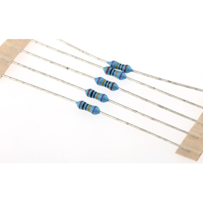 TE Connectivity 1MΩ Metal Film Resistor 0.25W ±0.1% YR1B1M0CC