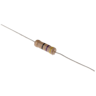 TE Connectivity 47Ω Carbon Film Resistor 2W ±5% CFR200J47R