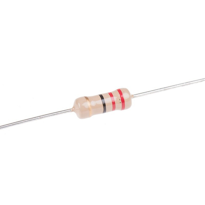 TE Connectivity 22Ω Carbon Film Resistor 1W ±5% CFR100J22R