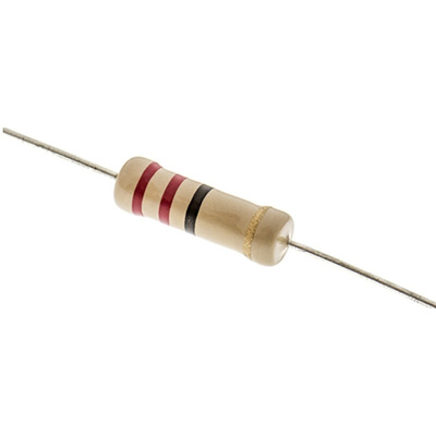 TE Connectivity 22Ω Carbon Film Resistor 2W ±5% CFR200J22R