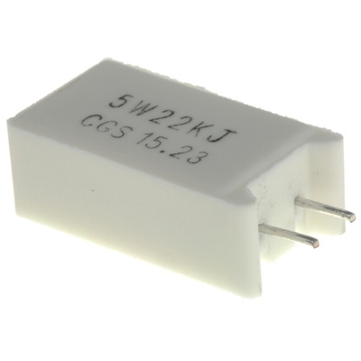 TE Connectivity 22kΩ Metal Oxide Resistor 5W ±5% SQMR522KJ