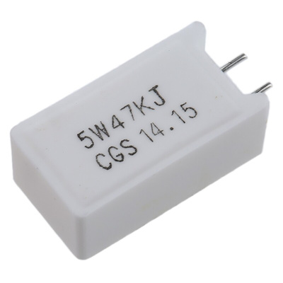 TE Connectivity 47kΩ Metal Oxide Resistor 5W ±5% SQMR547KJ
