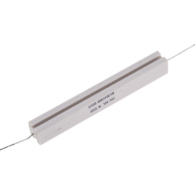 TE Connectivity 3.3Ω Wire Wound Resistor 17W ±10% SBCHE153R3K