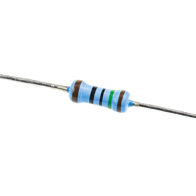 Vishay MBB0207 Series Axial Thin Film Fixed Resistor 150Ω ±1% 0.6W ±50ppm/°C