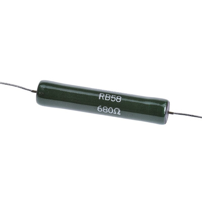 Vishay 680Ω Wire Wound Resistor 11W ±5% RWM08456800JB25E1