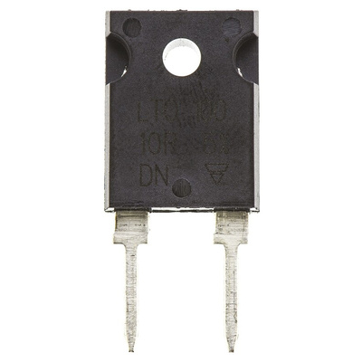Vishay 10Ω Thick Film Resistor 100W ±5% LTO100F10R00JTE3