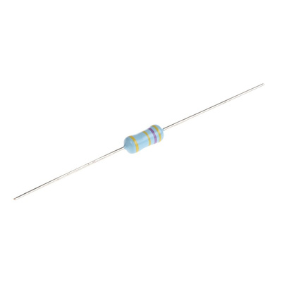 Vishay 470kΩ Metal Glaze Resistor 0.5W ±5% VR37000004703JA100