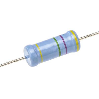 Vishay 4.7MΩ Metal Glaze Resistor 1W ±5% VR68000004704JAC00