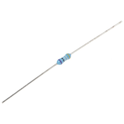 TE Connectivity 499Ω Metal Film Resistor 0.25W ±0.1% YR1B499RCC