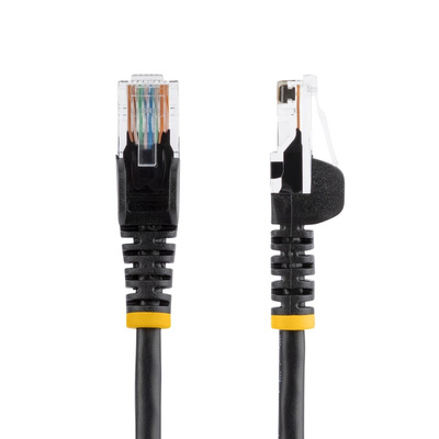 Startech Cat5e Male RJ45 to Male RJ45 Ethernet Cable, U/UTP, Black PVC Sheath, 7m, CM Rated