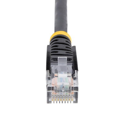 Startech Cat5e Male RJ45 to Male RJ45 Ethernet Cable, U/UTP, Black PVC Sheath, 7m, CM Rated