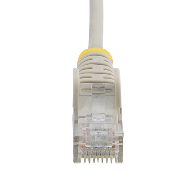 StarTech.com Cat6 Male RJ45 to Male RJ45 Ethernet Cable, U/UTP, Grey PVC Sheath, 0.5m, Low Smoke Zero Halogen (LSZH)