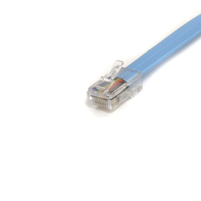 Startech Male RJ45 to Male RJ45 Ethernet Cable, Blue PVC Sheath, 1.8m
