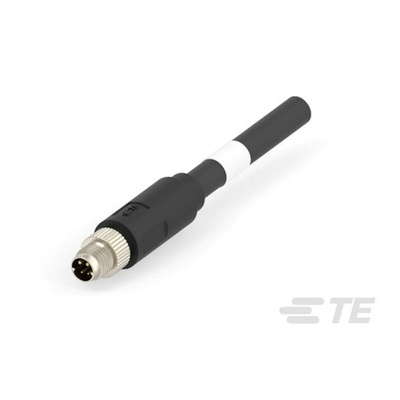 TE Connectivity Straight Male SPE to Unterminated Ethernet Cable, 500mm