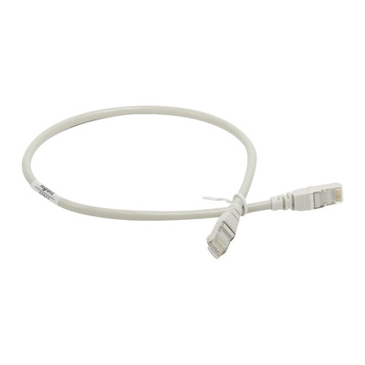 Legrand Cat5e Ethernet Cable, Grey, 500mm