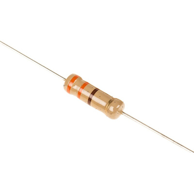 TE Connectivity 330Ω Carbon Film Resistor 2W ±5% CFR200J330R