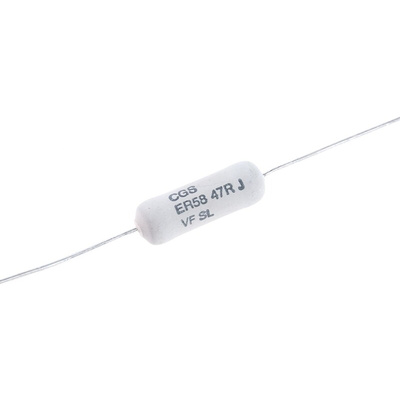 TE Connectivity 47Ω Wire Wound Resistor 7W ±5% ER5847RJT
