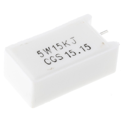 TE Connectivity 15kΩ Metal Oxide Resistor 5W ±5% SQMR515KJ