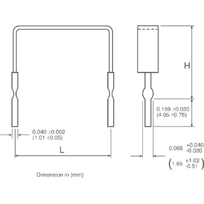 Arcol 5mΩ Fixed Resistor 1W ±1% MSR-1 R005 F