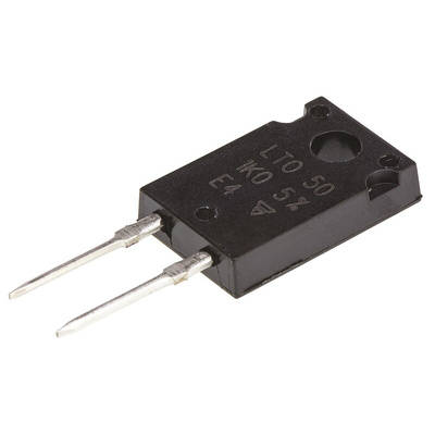Vishay 1kΩ Thick Film Resistor 50W ±5% LTO050F10000JTE3
