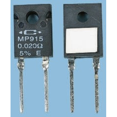 Caddock 25Ω Power Film Resistor 15W ±1% MP915-25.0-1%