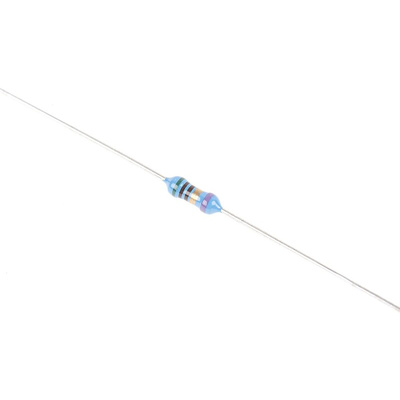 Arcol MRA0207 Series Axial Metal Film Fixed Resistor 51.1Ω ±0.1% 0.25W ±15ppm/°C