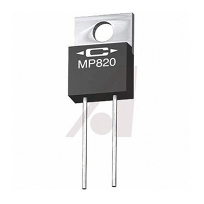 Caddock 2kΩ Film Resistor 20W ±1% MP820-2.00K-1%