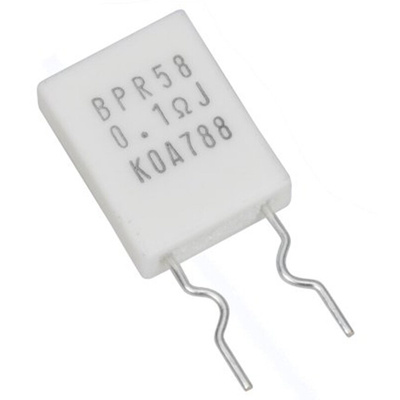 KOA 100mΩ Ceramic Resistor 5W ±5% BPR58CR10J