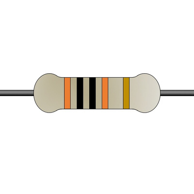 Yageo 1kΩ Carbon Film Fixed Resistor 1/2W 5% CFR-50JT-52-1K