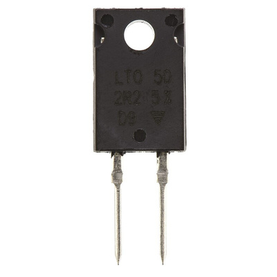 Vishay 100Ω Thick Film Resistor 50W ±1% LTO050F100R0FTE3