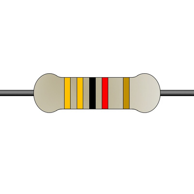 Yageo 33kΩ Carbon Film Fixed Resistor 1/4W 5% CFR-25JT-52-33K