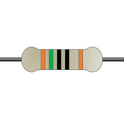 Yageo 150Ω Metal Film Fixed Resistor 0.6W ±1% MF0207FTE52-150R