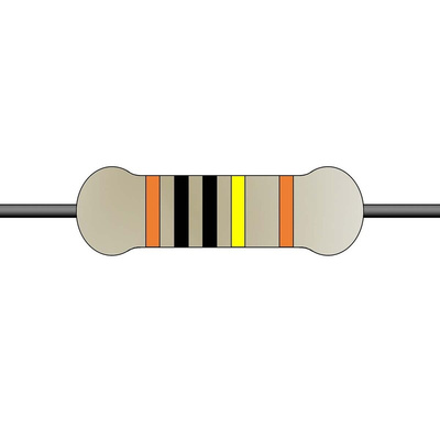 Yageo 1MΩ Metal Film Fixed Resistor 0.4W ±1% MF0204FTE52-1M